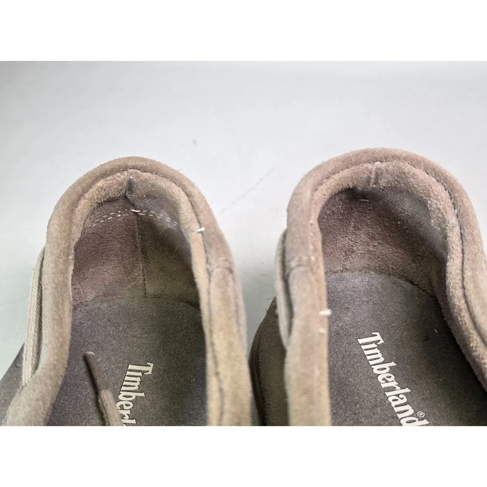 Timberland SensorFlex Men's Loafers Size 11 Gray Suede Boat Deck Casual Shoes‎